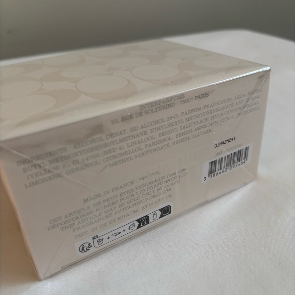 New in box unopened unwrapped Coach New York signature eau de parfum - Picture 6 of 6